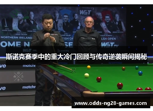 斯诺克赛季中的重大冷门回顾与传奇逆袭瞬间揭秘 斯诺克赛季中的重大冷门回顾与传奇逆袭瞬间揭秘