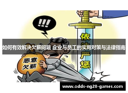 如何有效解决欠薪问题 企业与员工的实用对策与法律指南 如何有效解决欠薪问题 企业与员工的实用对策与法律指南