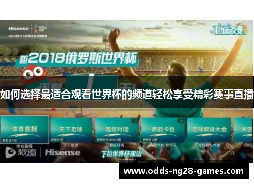 如何选择最适合观看世界杯的频道轻松享受精彩赛事直播